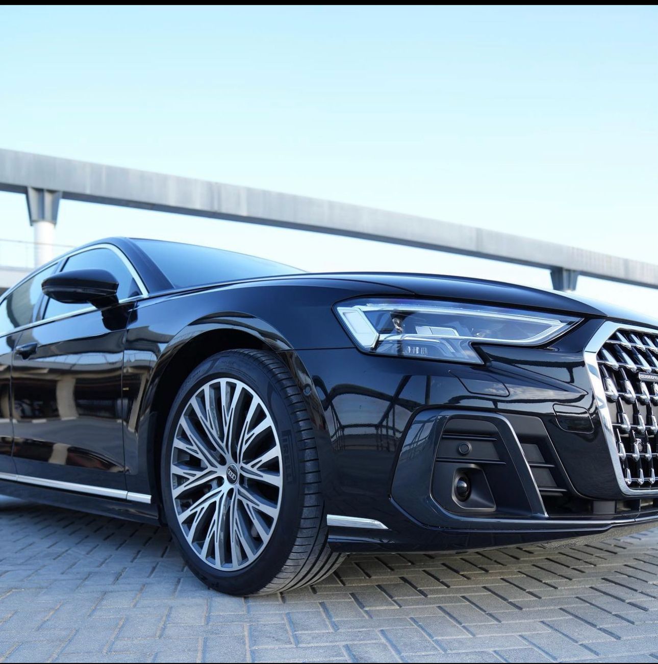 Rent Audi A8 BLACK 2022 in Dubai , UAE 