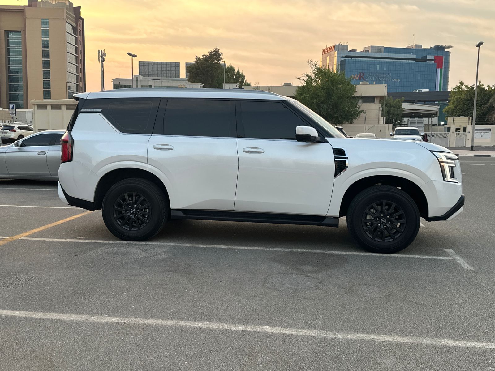 Rent Nissan Patrol WHITE 2026 in Dubai , UAE 