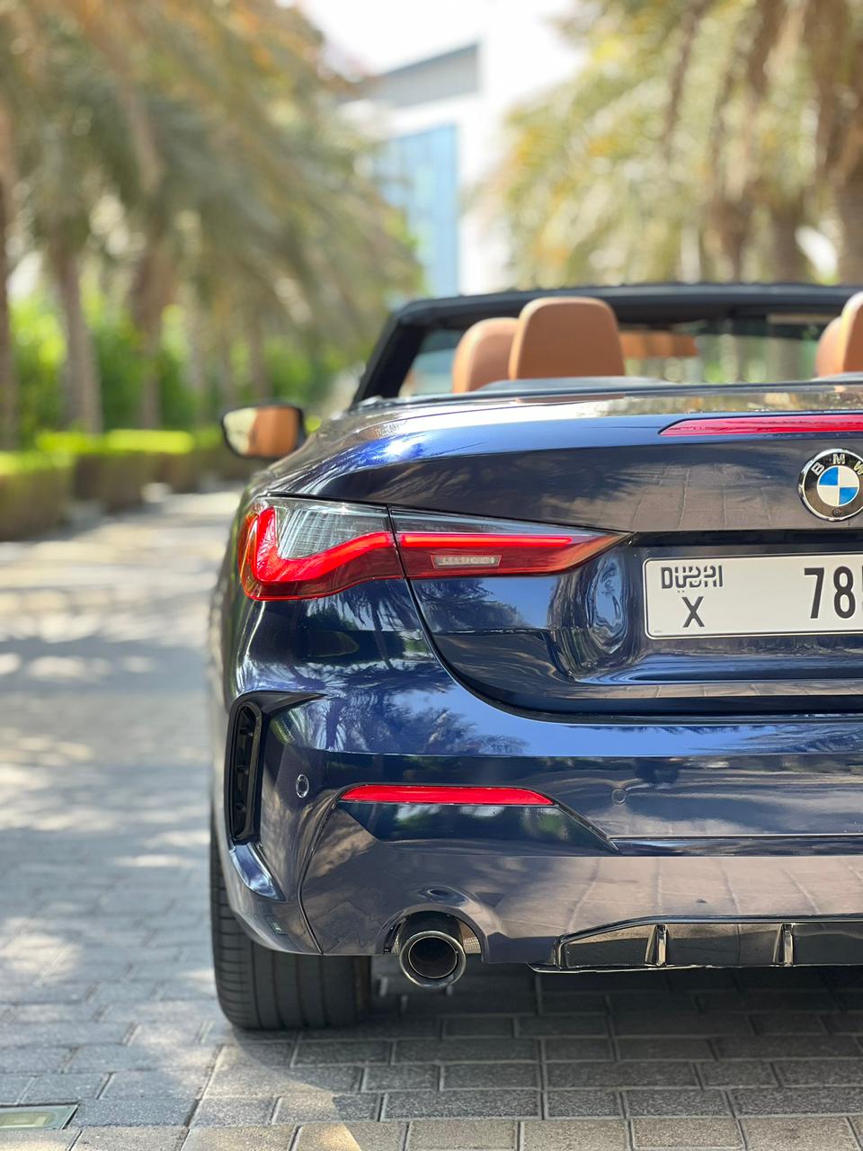 Rent Bmw Series 4 BLUE 2022 in Dubai , UAE 