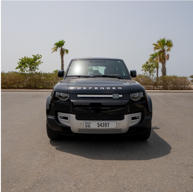 Rent Land Rover Defender BLACK 2024 in Dubai , UAE 