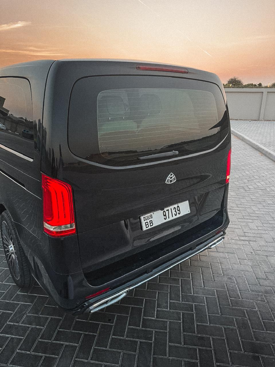 Rent Mercedes-Benz V-class BLACK 2023 in Dubai , UAE 