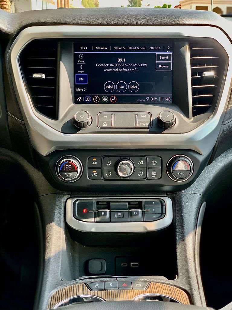 Rent GMC Acadia  Silver 2022 in Dubai , UAE 