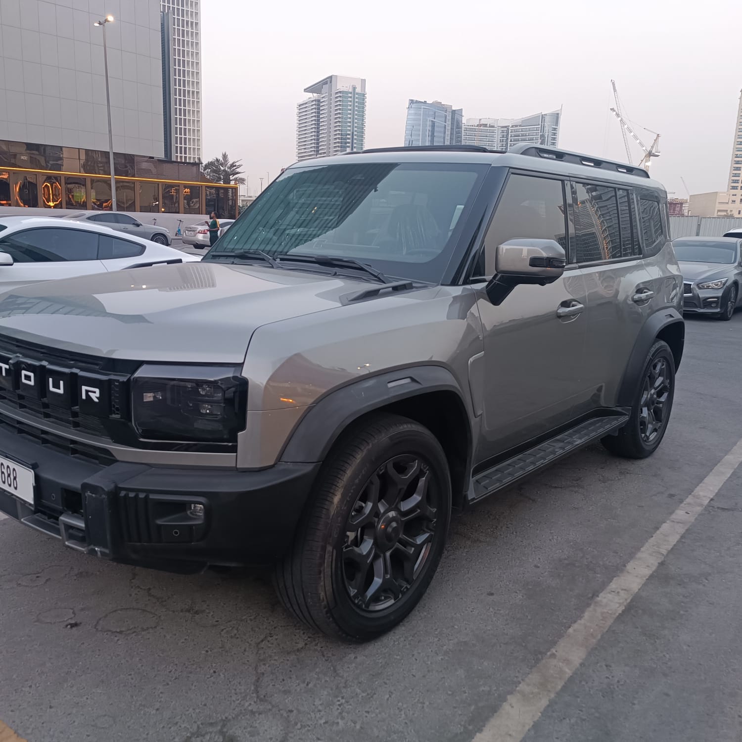 Rent Jetour T2 GREY 2025 in Dubai , UAE 