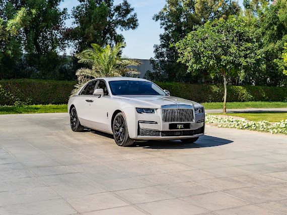Rent Rolls-Royce Ghost WHITE 2021 in Dubai , UAE 