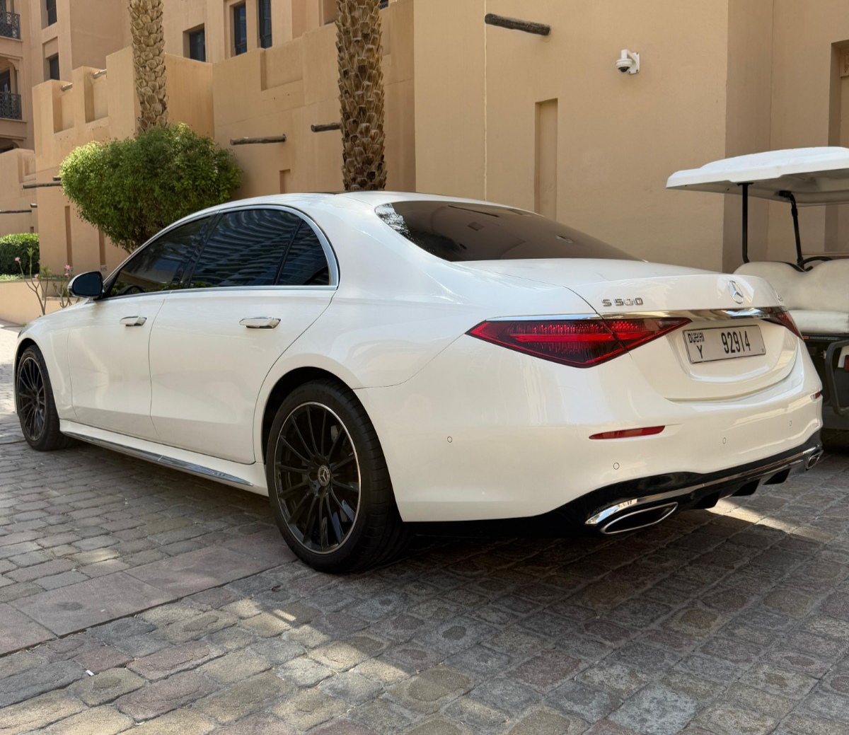 Rent Mercedes-Benz S-class WHITE 2022 in Dubai , UAE 