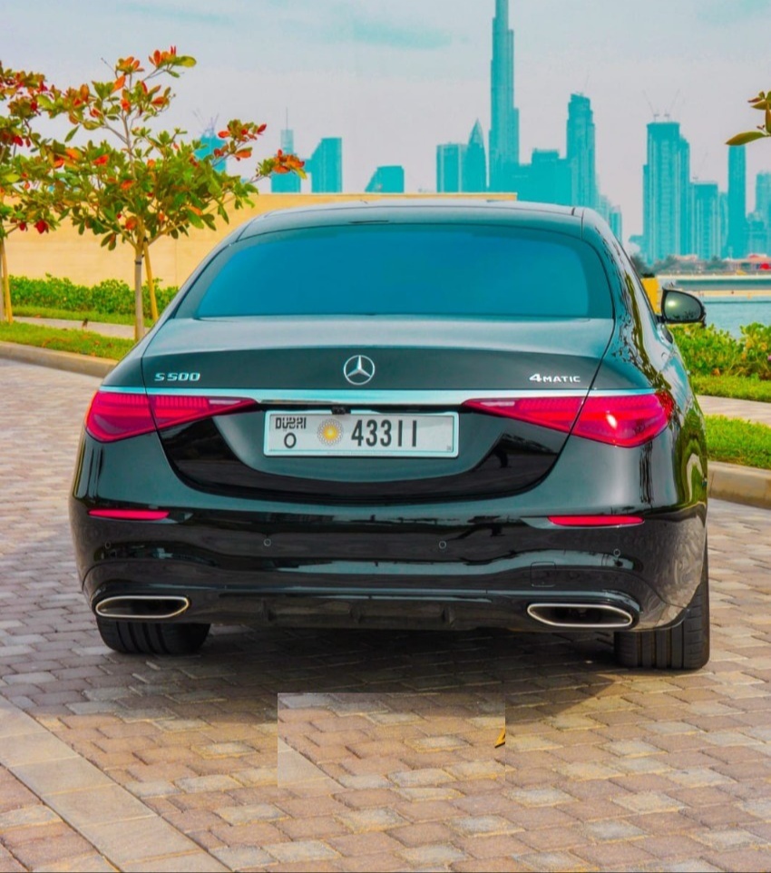 Rent Mercedes-Benz S-class BLACK 2021 in Dubai , UAE 