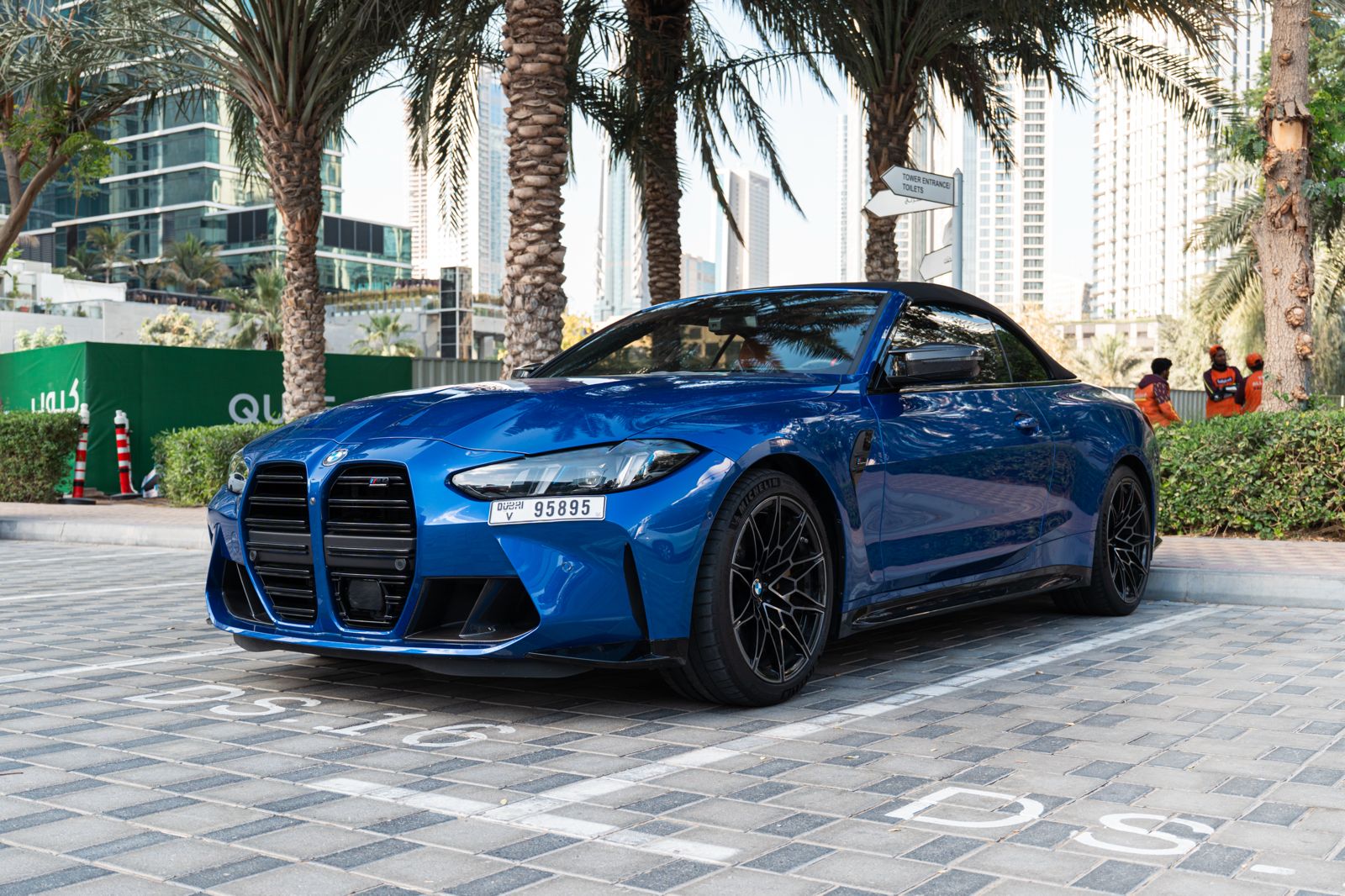 Rent Bmw Series m BLUE 2024 in Dubai , UAE 