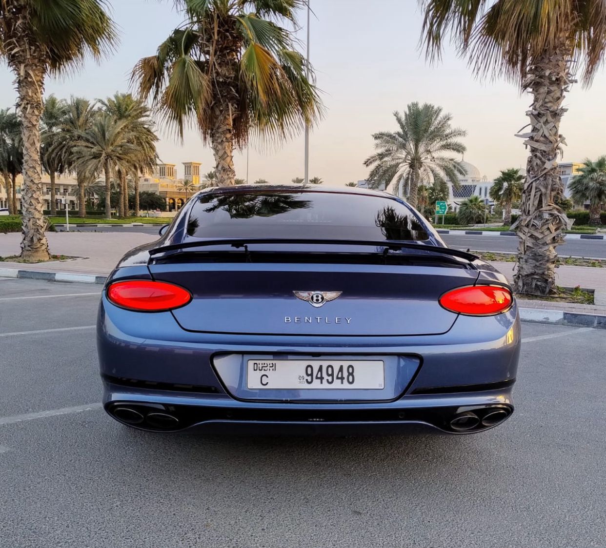 Rent Bentley Continental BLUE 2021 in Dubai , UAE 