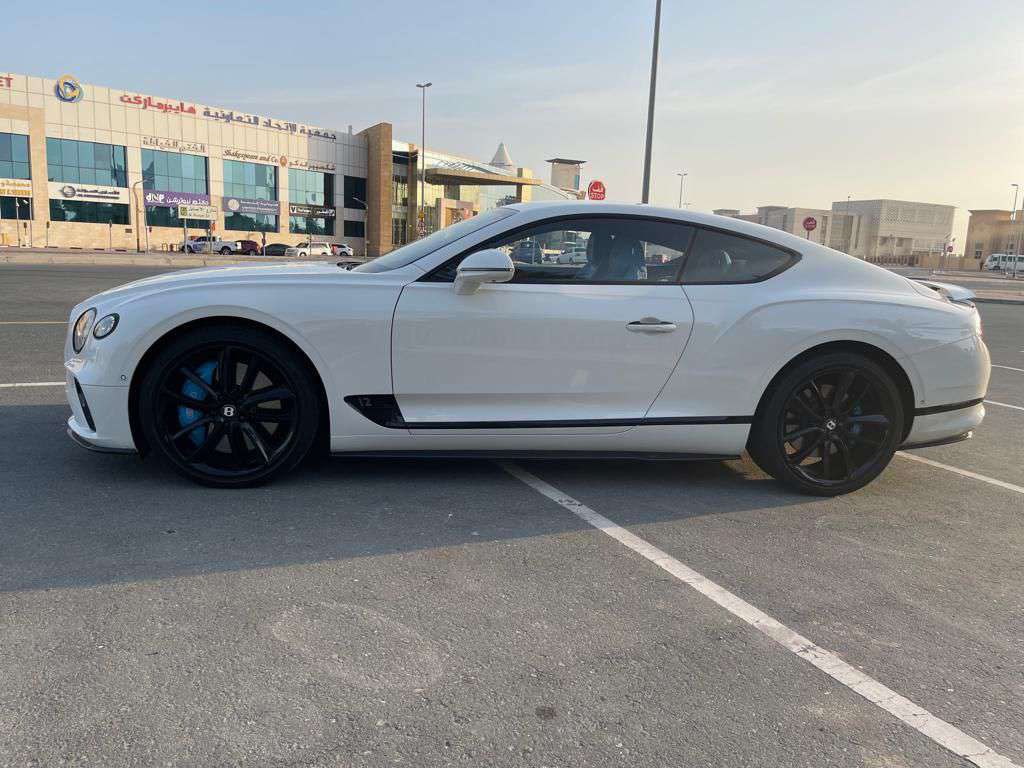 Rent Bentley Continental WHITE 2021 in Dubai , UAE 