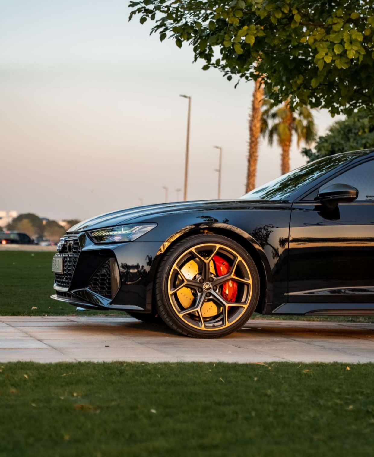 Rent Audi RS6 BLACK 2026 in Dubai , UAE 