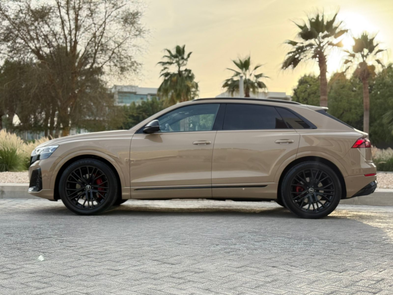 Rent Audi Q8 BEIGE 2023 in Dubai , UAE 
