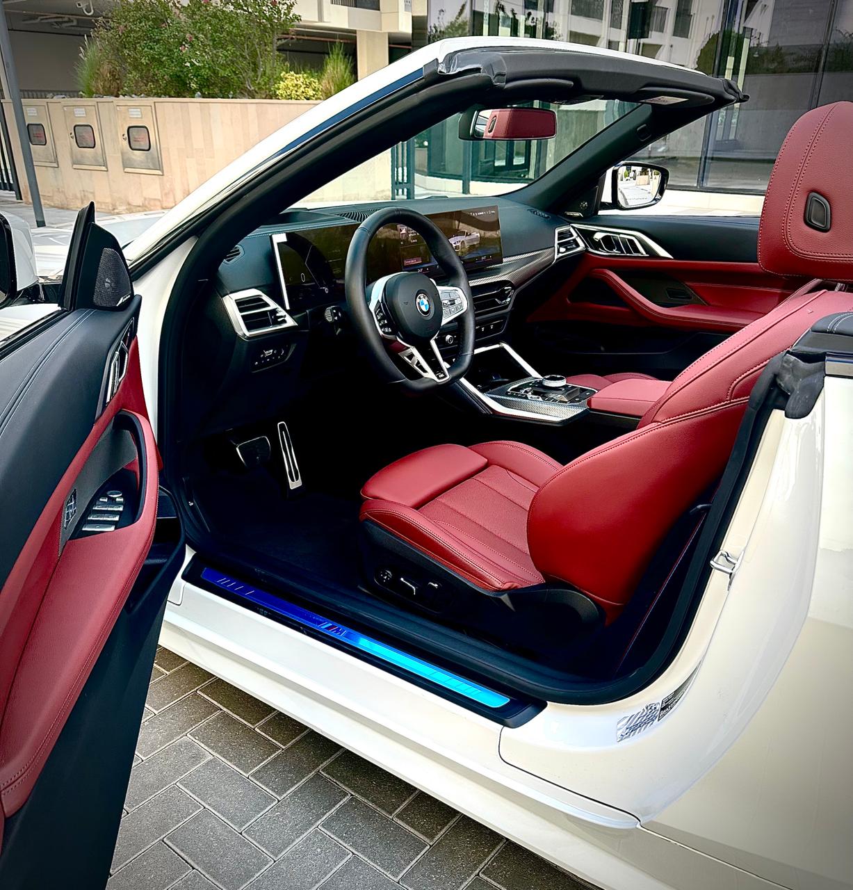 Rent Bmw Series 4 WHITE 2025 in Dubai , UAE 