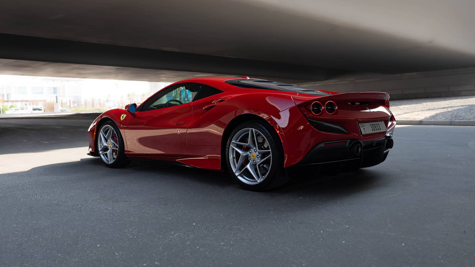 Rent Ferrari F8 RED 2023 in Dubai , UAE 
