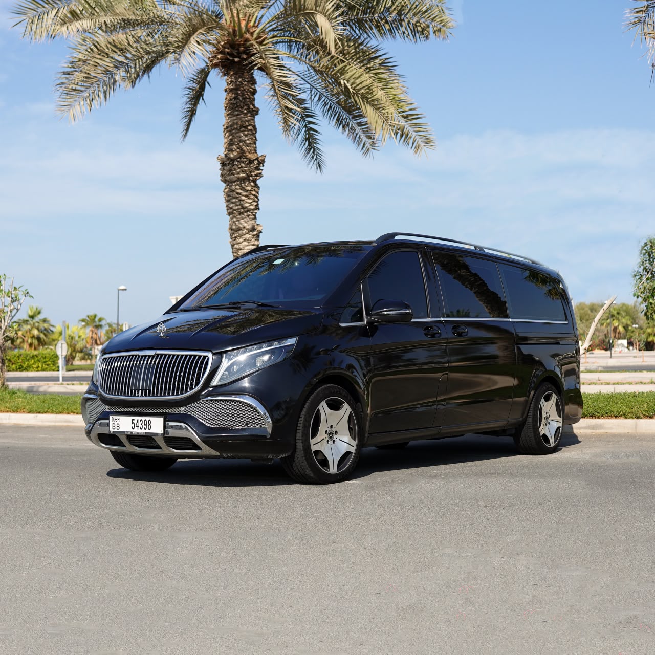 Rent Mercedes-Benz V-class BLACK 2025 in Dubai , UAE 