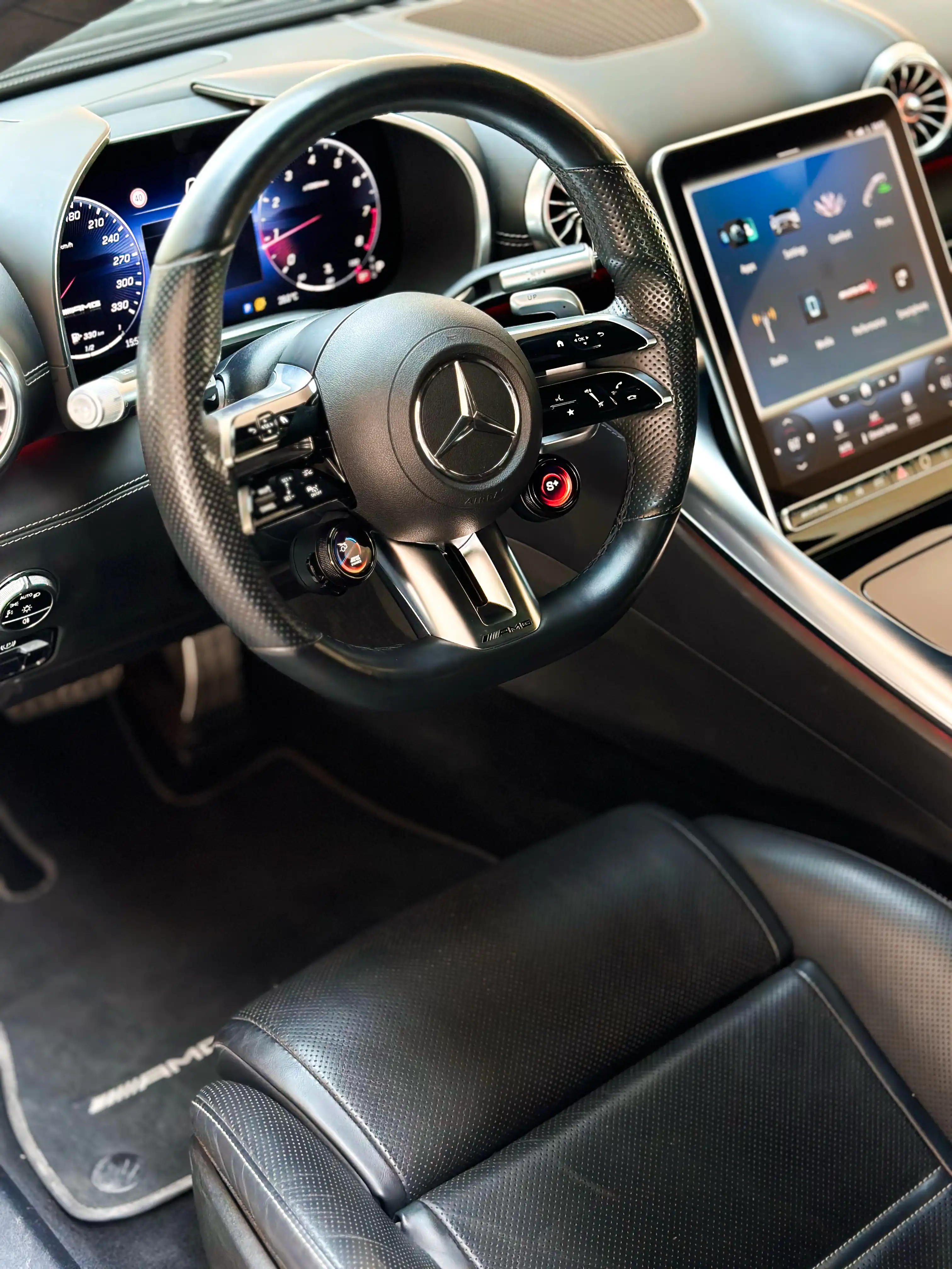 Rent Mercedes-Benz Sl GREY 2023 in Dubai , UAE 
