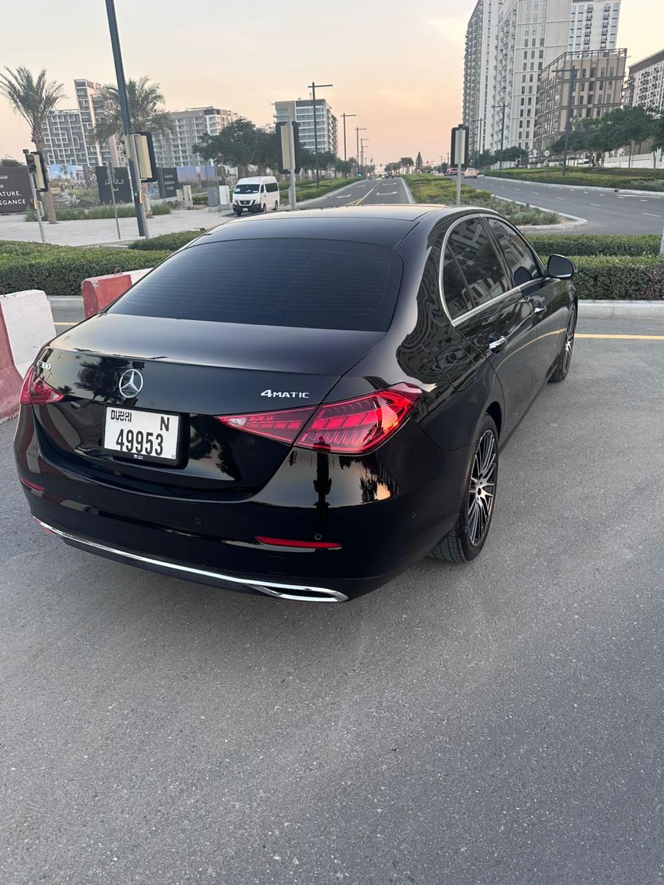 Rent Mercedes-Benz C-class BLACK 2024 in Dubai , UAE 