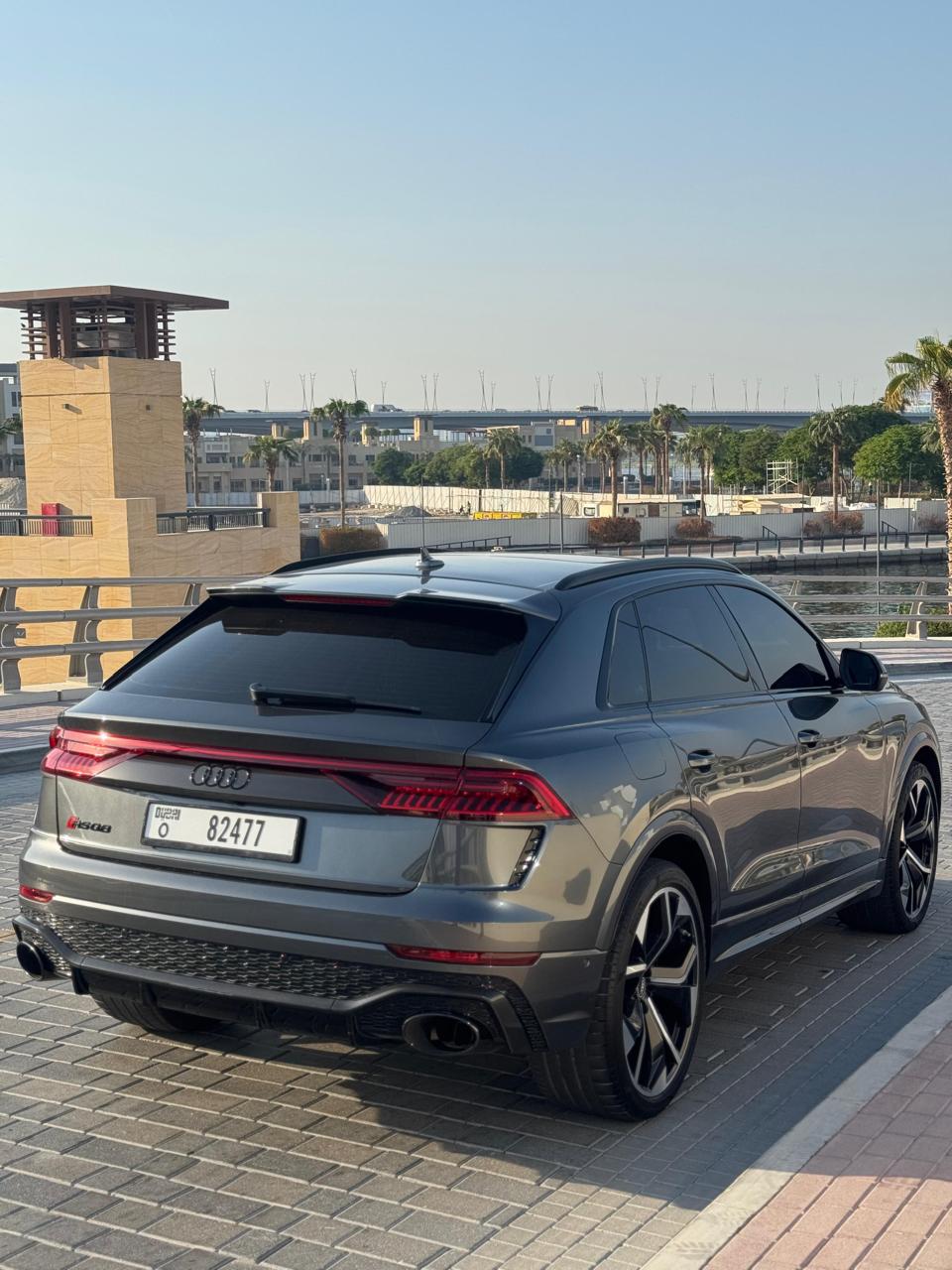 Rent Audi Q8 GREY 2023 in Dubai , UAE 