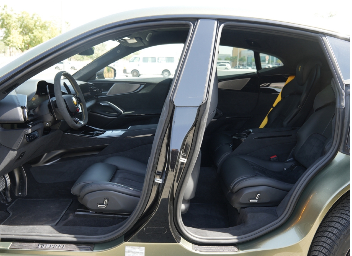 Rent Ferrari Purosangue GREEN 2025 in Dubai , UAE 