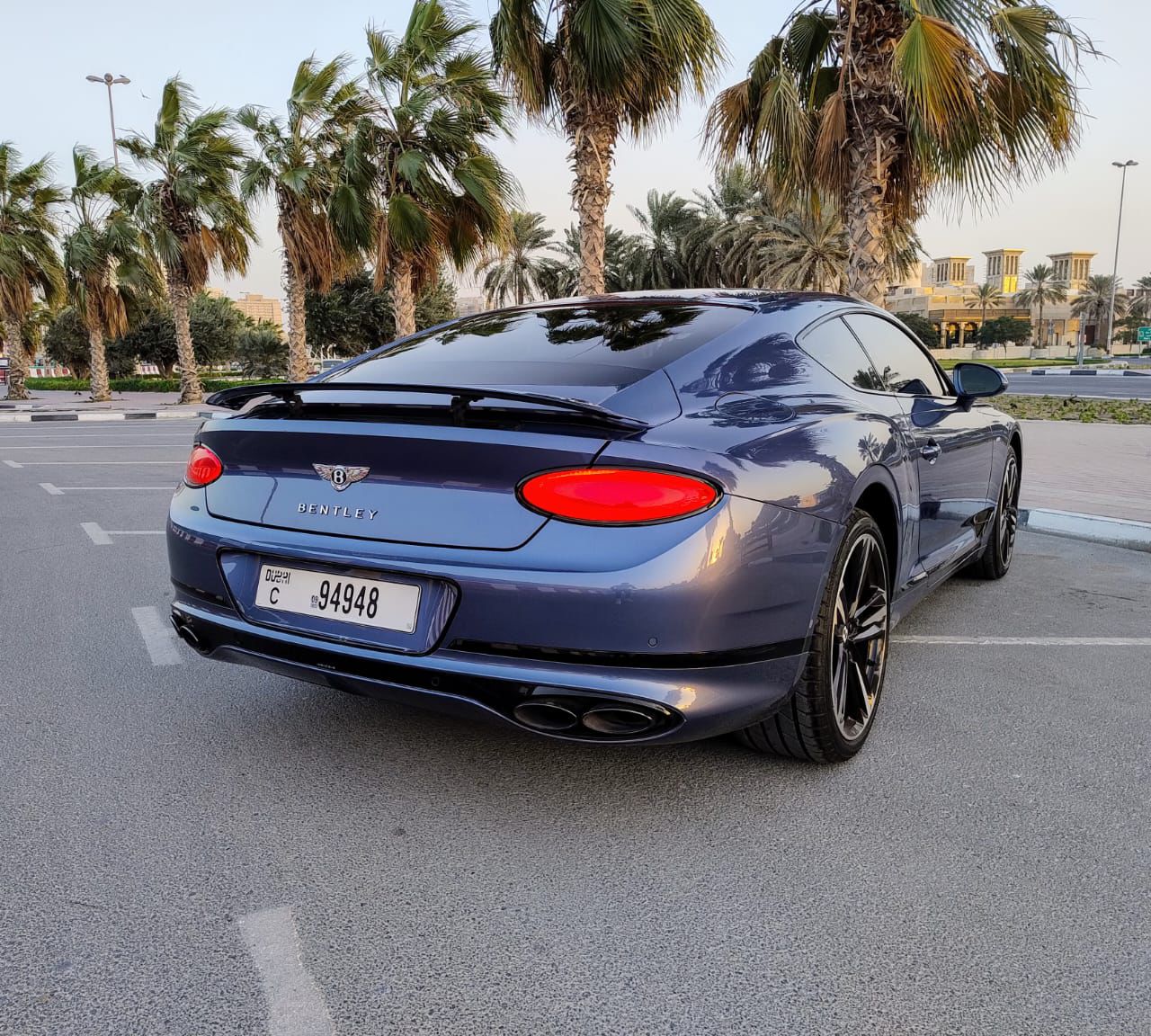 Rent Bentley Continental BLUE 2023 in Dubai , UAE 