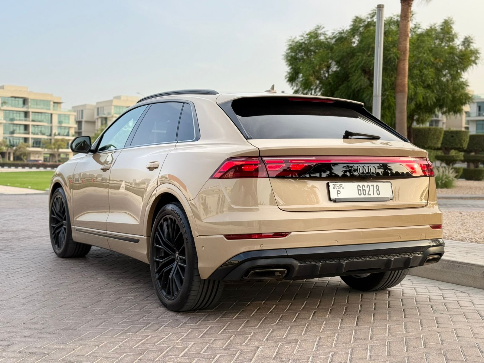 Rent Audi Q8 BEIGE 2023 in Dubai , UAE 