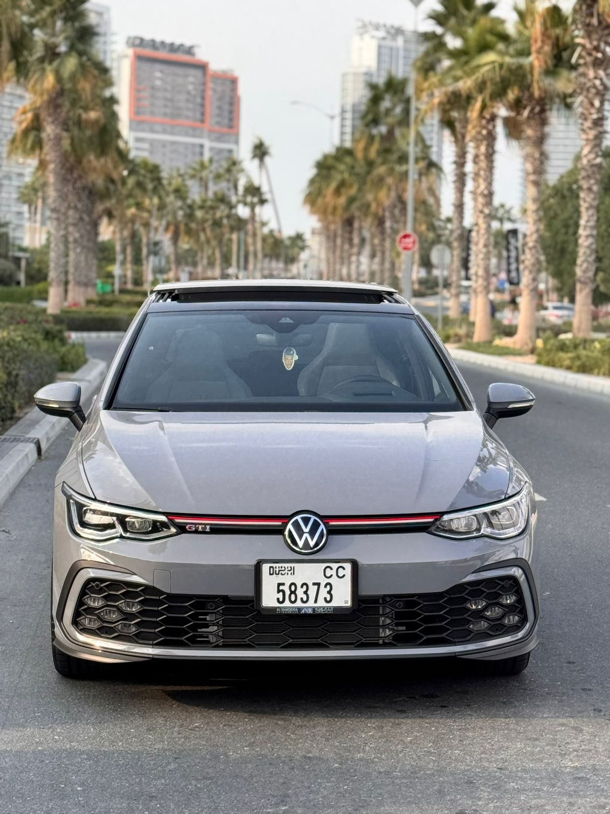 Rent Volkswagen Golf GREY 2025 in Dubai , UAE 