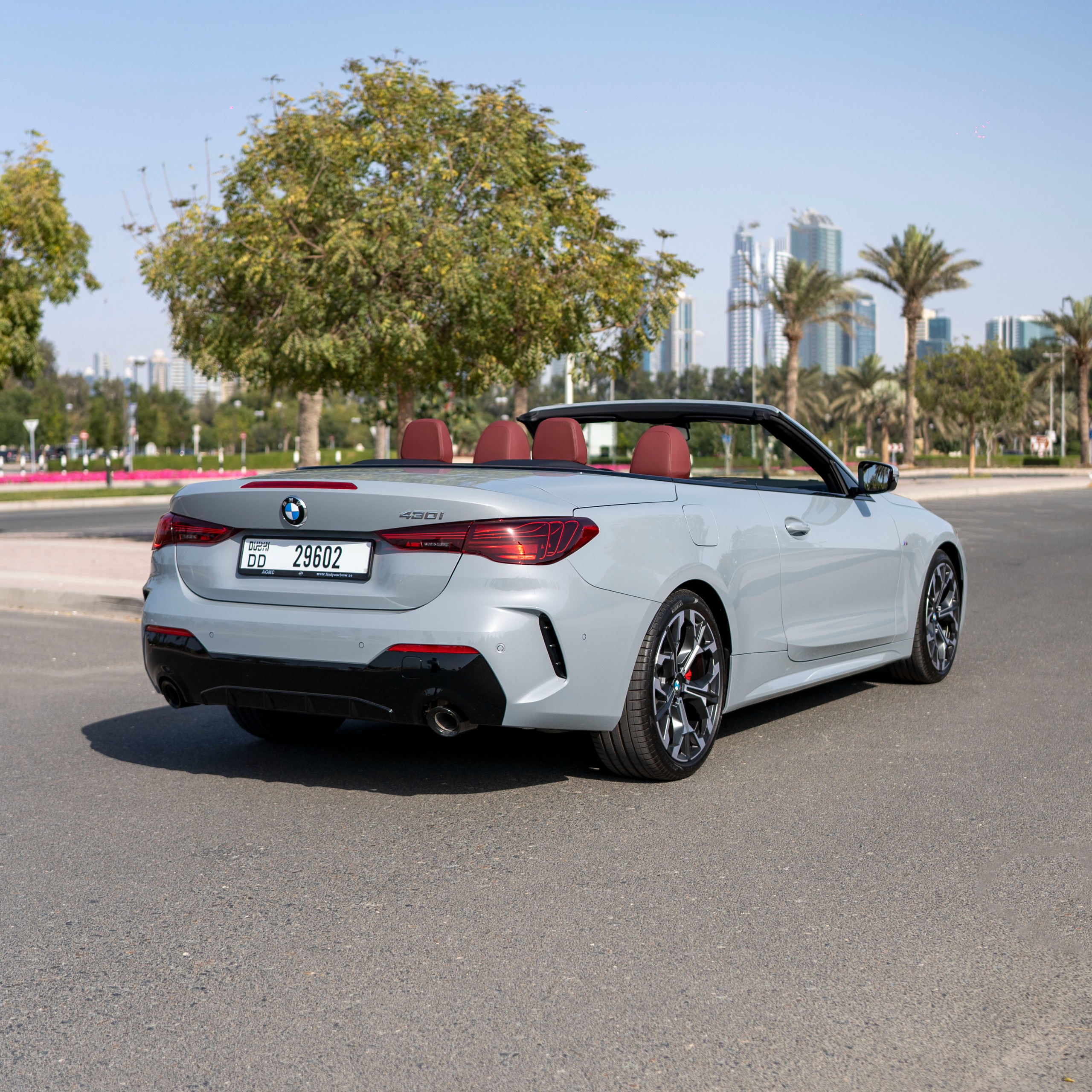 Rent Bmw Series 4 GREY 2025 in Dubai , UAE 