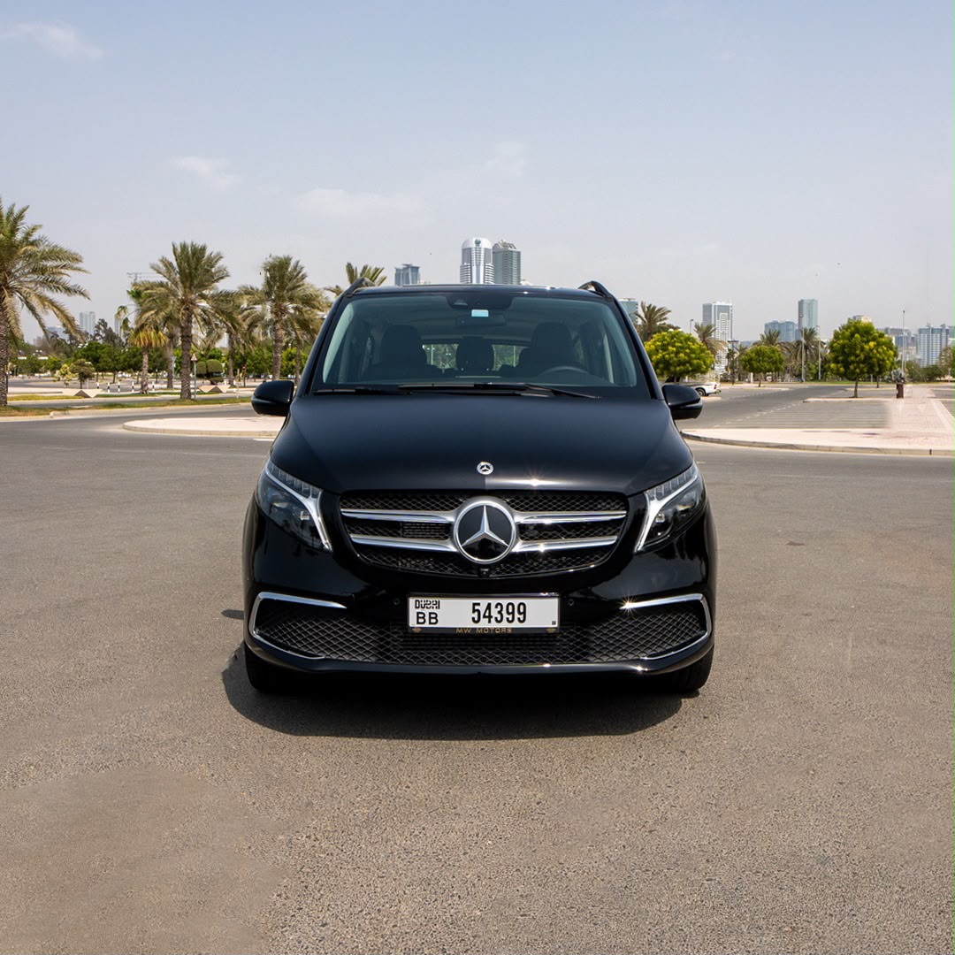 Rent Mercedes-Benz V-class BLACK 2024 in Dubai , UAE 