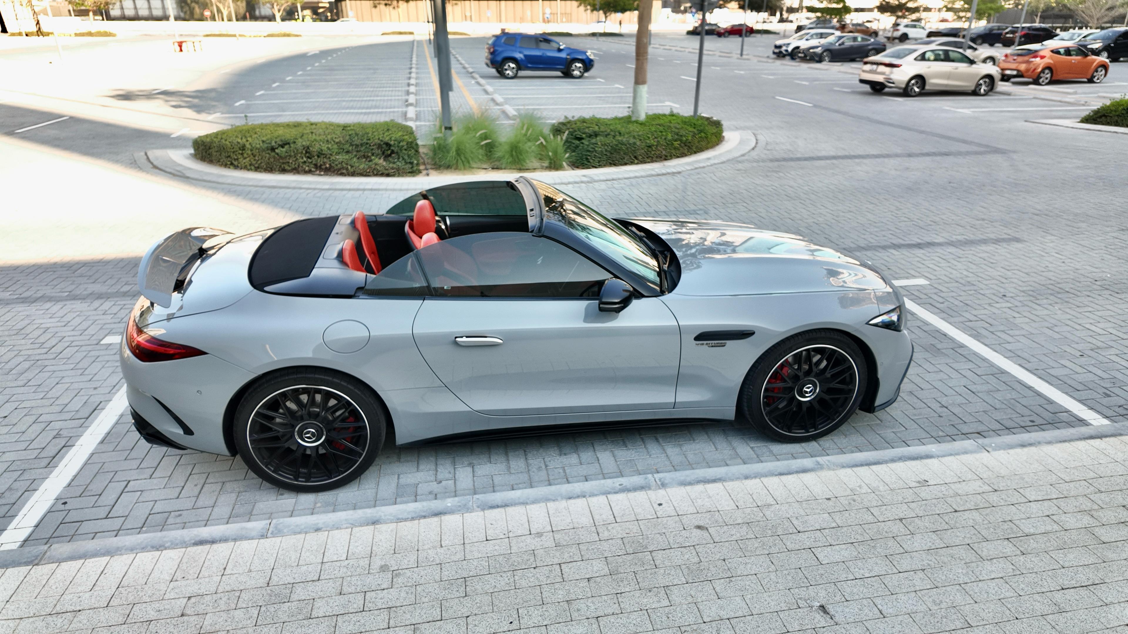 Rent Mercedes-Benz Sl GREY 2023 in Dubai , UAE 