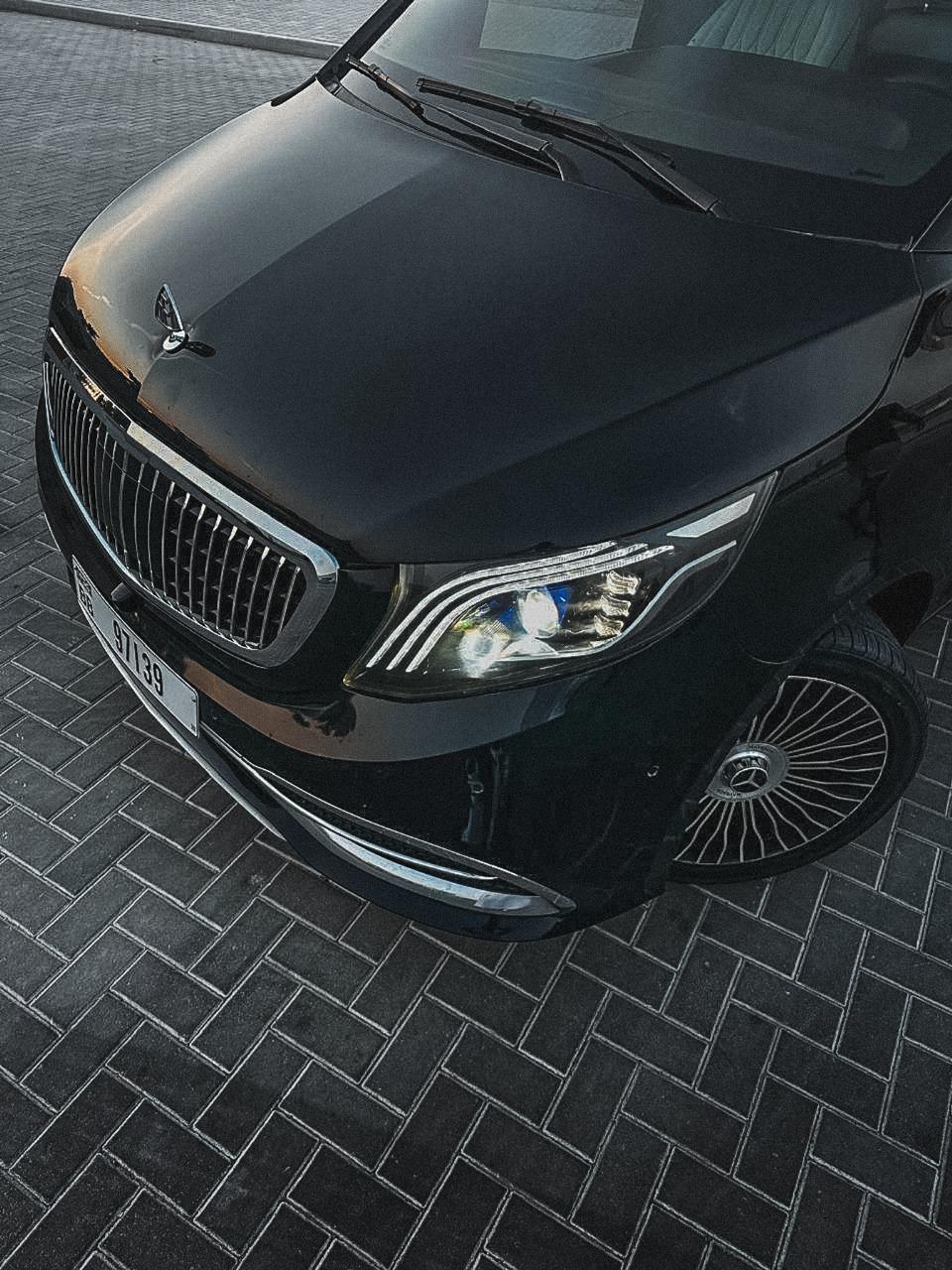 Rent Mercedes-Benz V-class BLACK 2023 in Dubai , UAE 