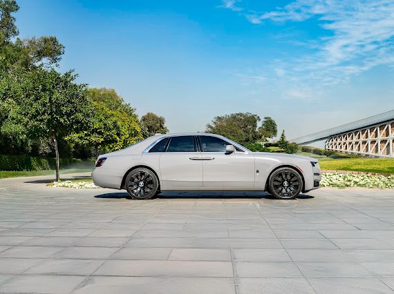 Rent Rolls-Royce Ghost WHITE 2021 in Dubai , UAE 
