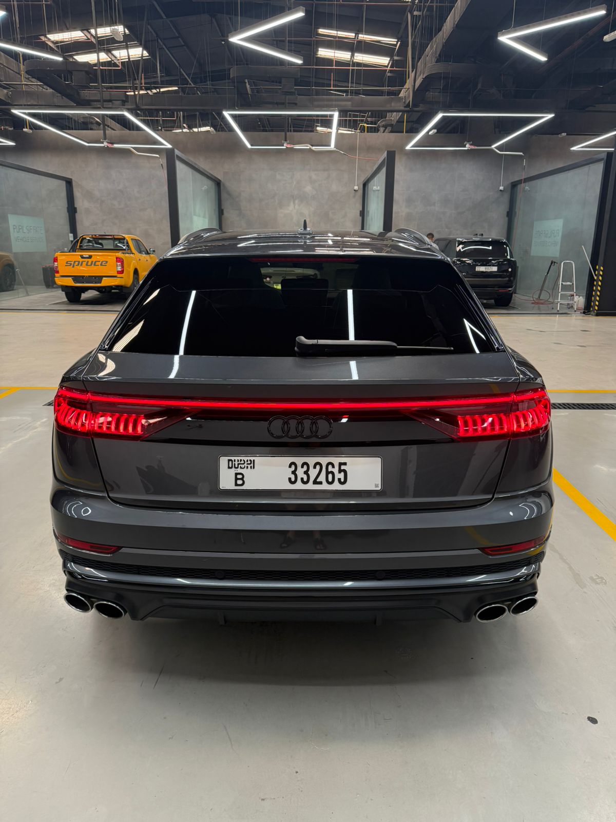 Rent Audi Q8 GREY 2024 in Dubai , UAE 