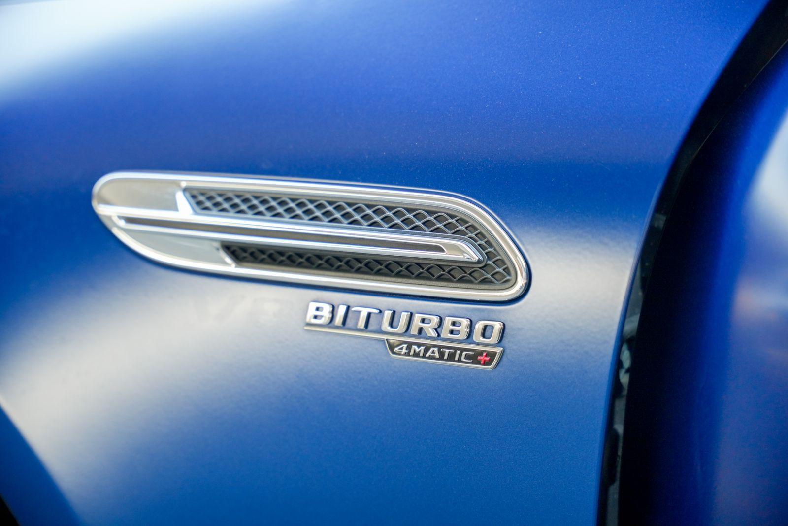 Rent Mercedes-Benz Gt BLUE 2020 in Dubai , UAE 