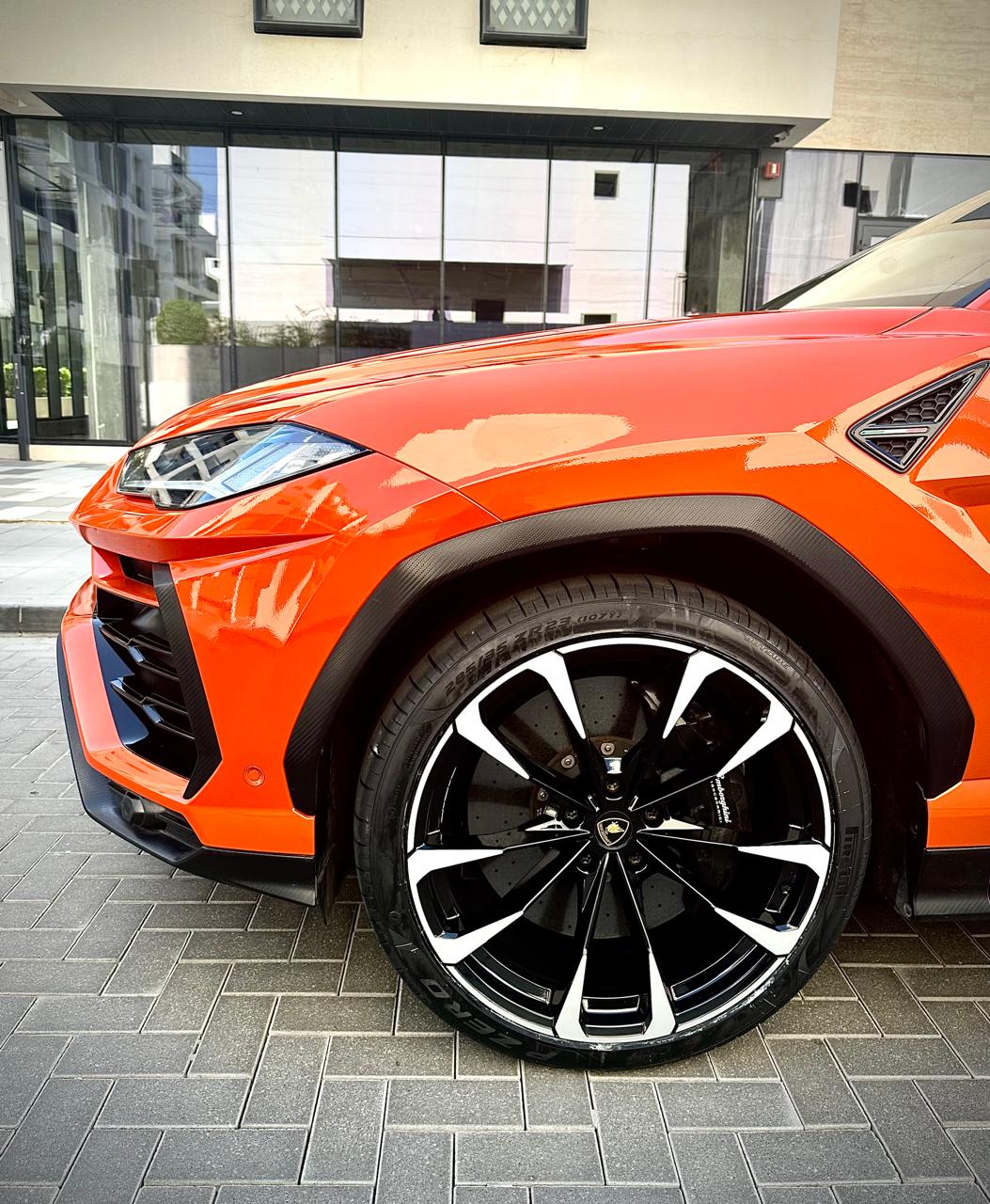 Rent Lamborghini Urus RED 2024 in Dubai , UAE 