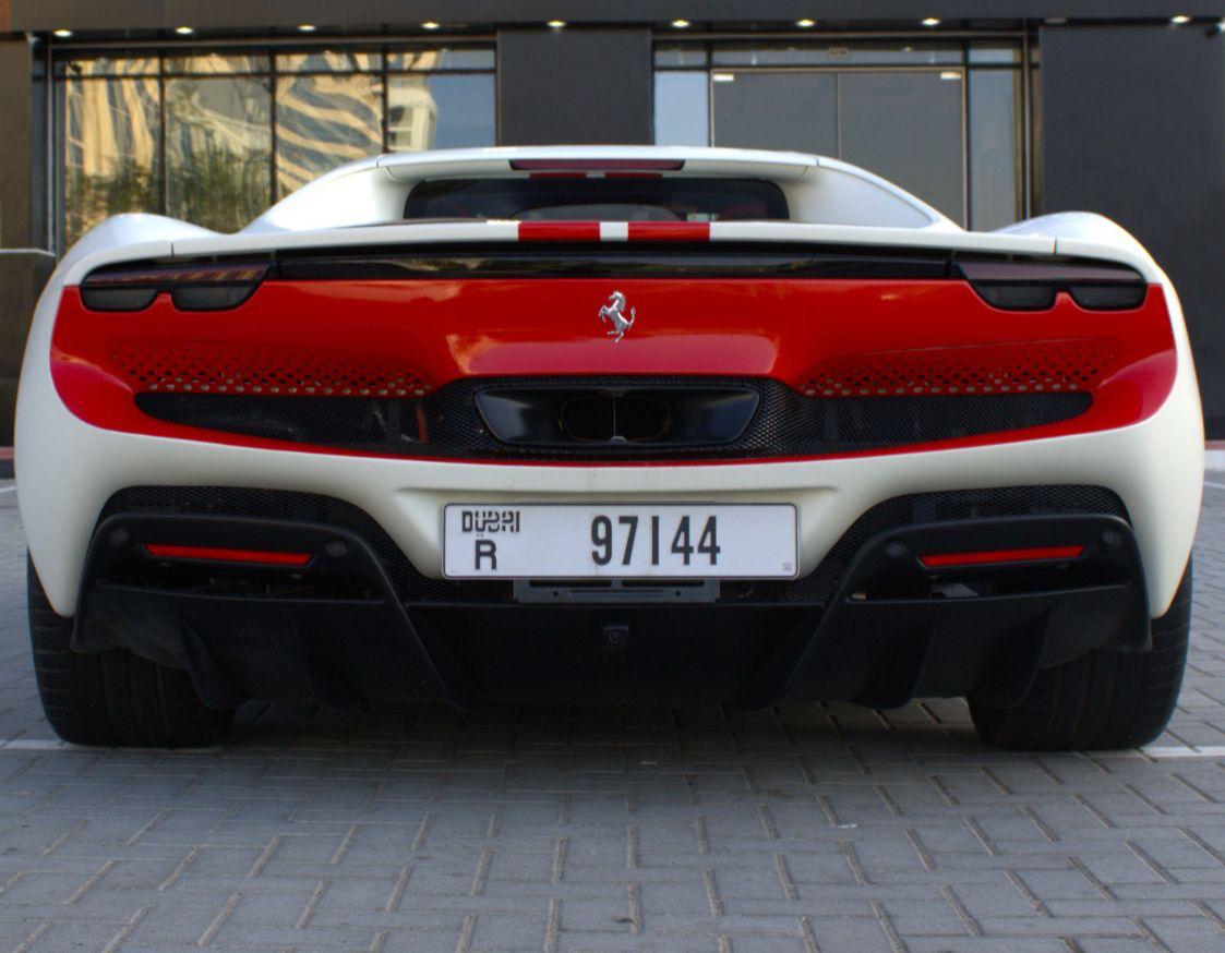 Rent Ferrari Gtb WHITE 2024 in Dubai , UAE 
