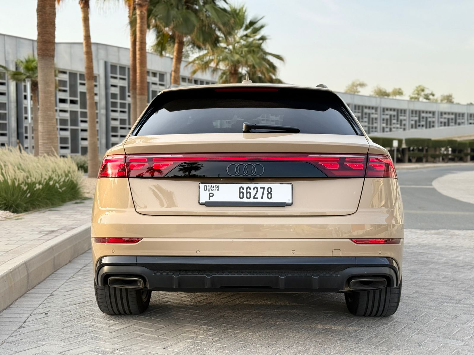 Rent Audi Q8 BEIGE 2023 in Dubai , UAE 