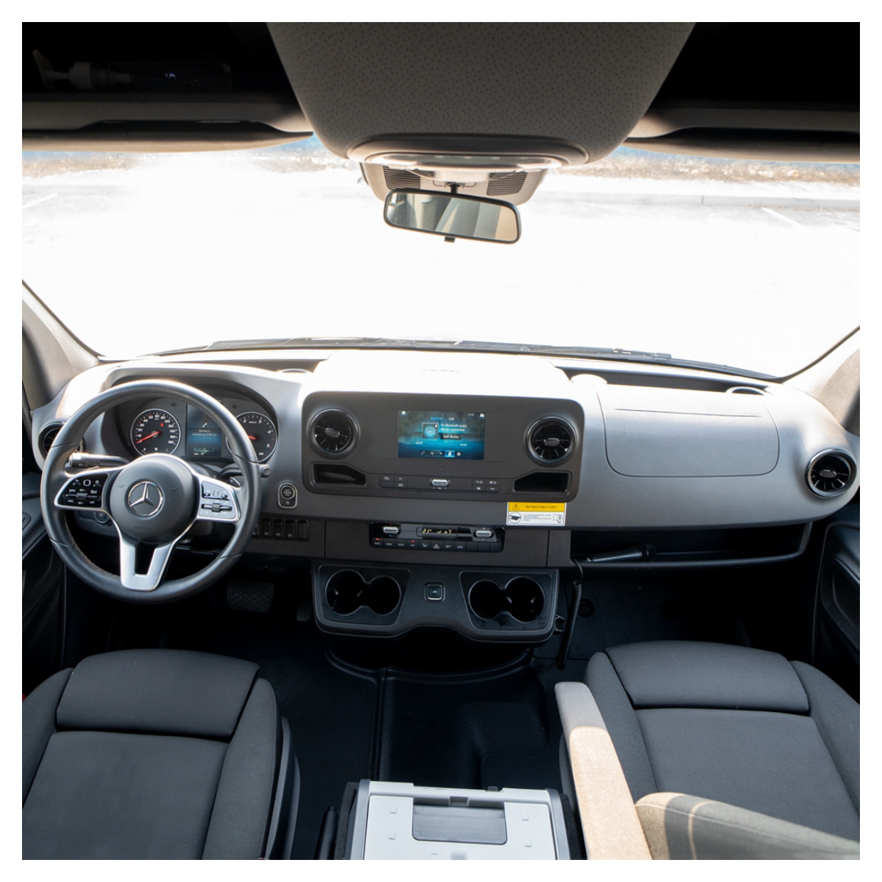 Rent Opulent Sprinter 19 Seater BLACK 2025 with chauffeur in Dubai , UAE 