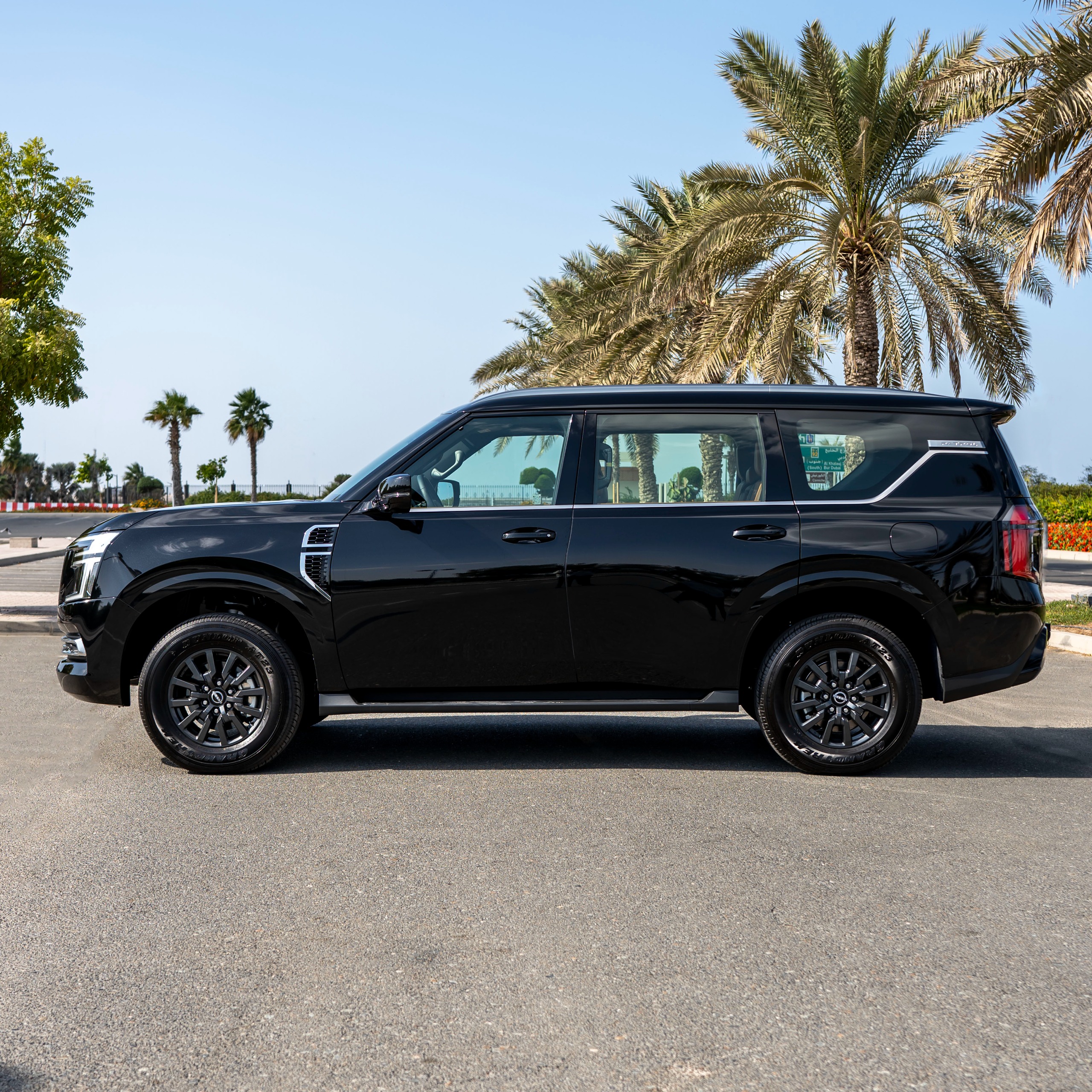 Rent Nissan Patrol BLACK 2025 in Dubai , UAE 